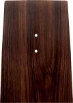 1969 Camaro Console Forward Panel Plate - Cherrywood