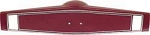 1969-70 Steering Wheel Shroud ; Red