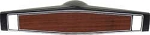 1969-70 Steering Wheel Shroud ; Cherrywood