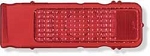  1968 Camaro Standard Tail Lamp Lens ; Each