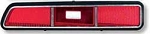 1969 Camaro Standard Tail Light Lens; LH