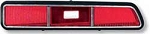 1969 Camaro Standard Tail Light Lens; RH