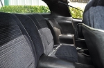 1979-80 FIREBIRD / TRANS AM CUSTOM CLOTH COUPE REAR SEATS BLACK