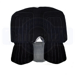 1977 FIREBIRD CUSTOM CLOTH SEAT COVER REAR SEAT BLACK