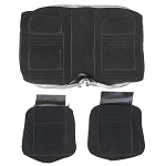 1978-81 FIREBIRD CUSTOM CLOTH COUPE REAR SEATS CAMEL