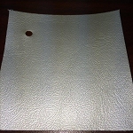 1979 TRANS AM 10TH ANNIVERSARY LEATHER BUCKET SEAT – SILVER