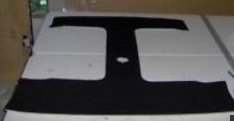 HEADLINER FOR T TOP (FISHER STYLE ONLY) FIREBIRD, TRANS AM AND CAMARO  PRE-ASSEMBLED 